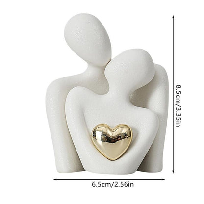 Timeless Connection: The Nordic Love Sculpture